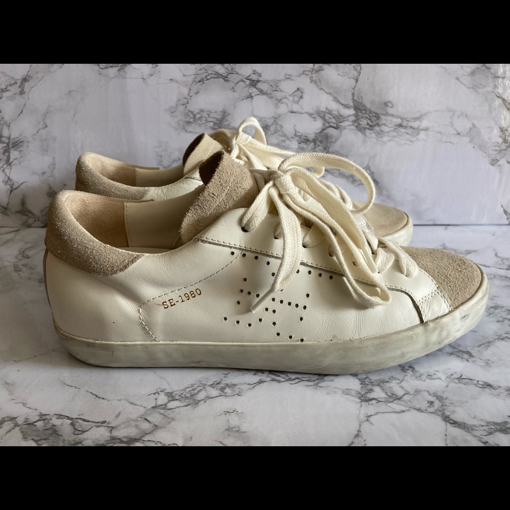 Sam Edelman white sneakers size 7